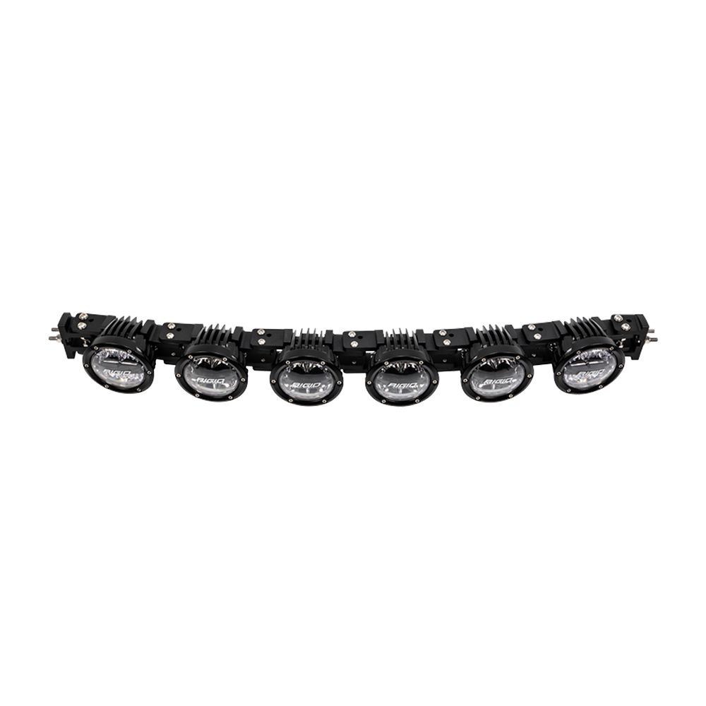 Barra de luz 50 Pulgadas Con 10 Faros 360 De 4 Pulga Connect Rigid