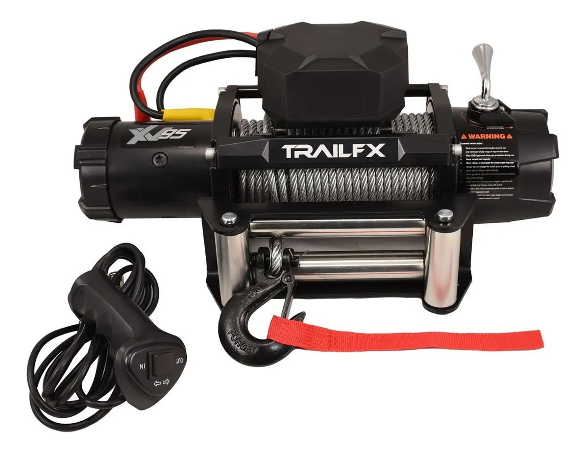 Winch Trailfx 9500lb Acero 4x4 Offroad Jeep Bronco Wrangler