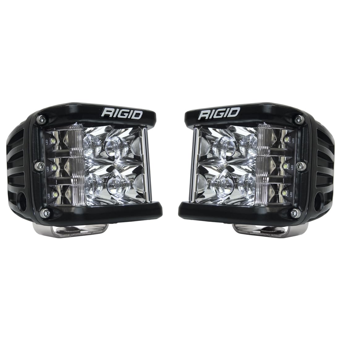 Par Faros D-ss Pro Spot Rigid Jeep Rzr Polaris Can Am 4x4 Mercado