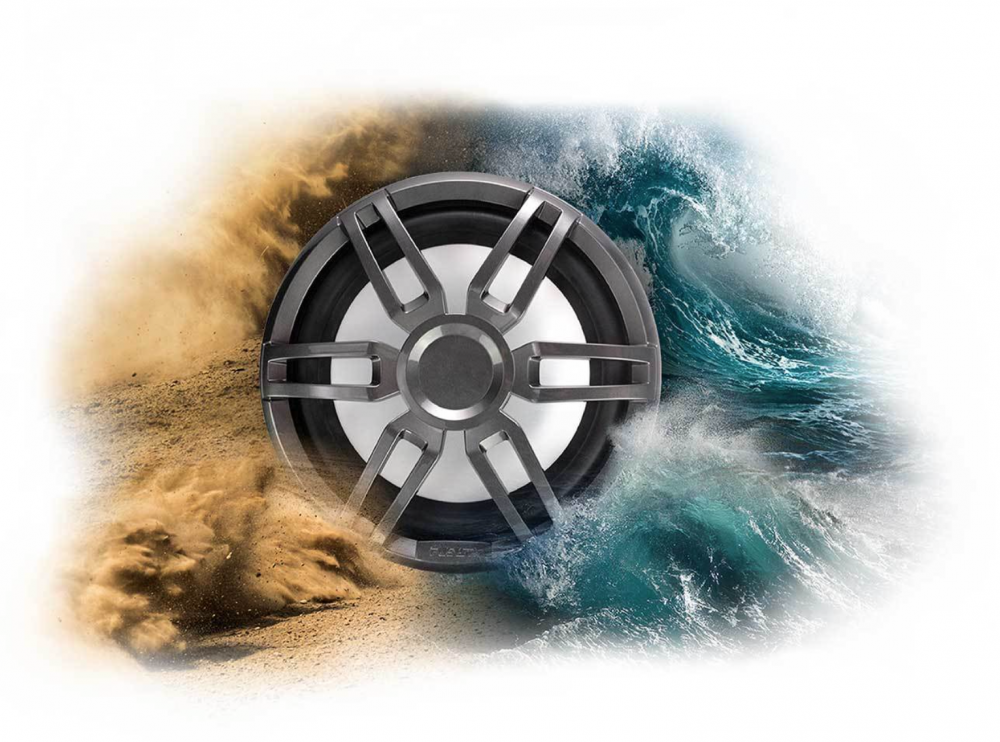 Subwoofer Marino Garmin Fusion Xs Can-am Rzr Sonido