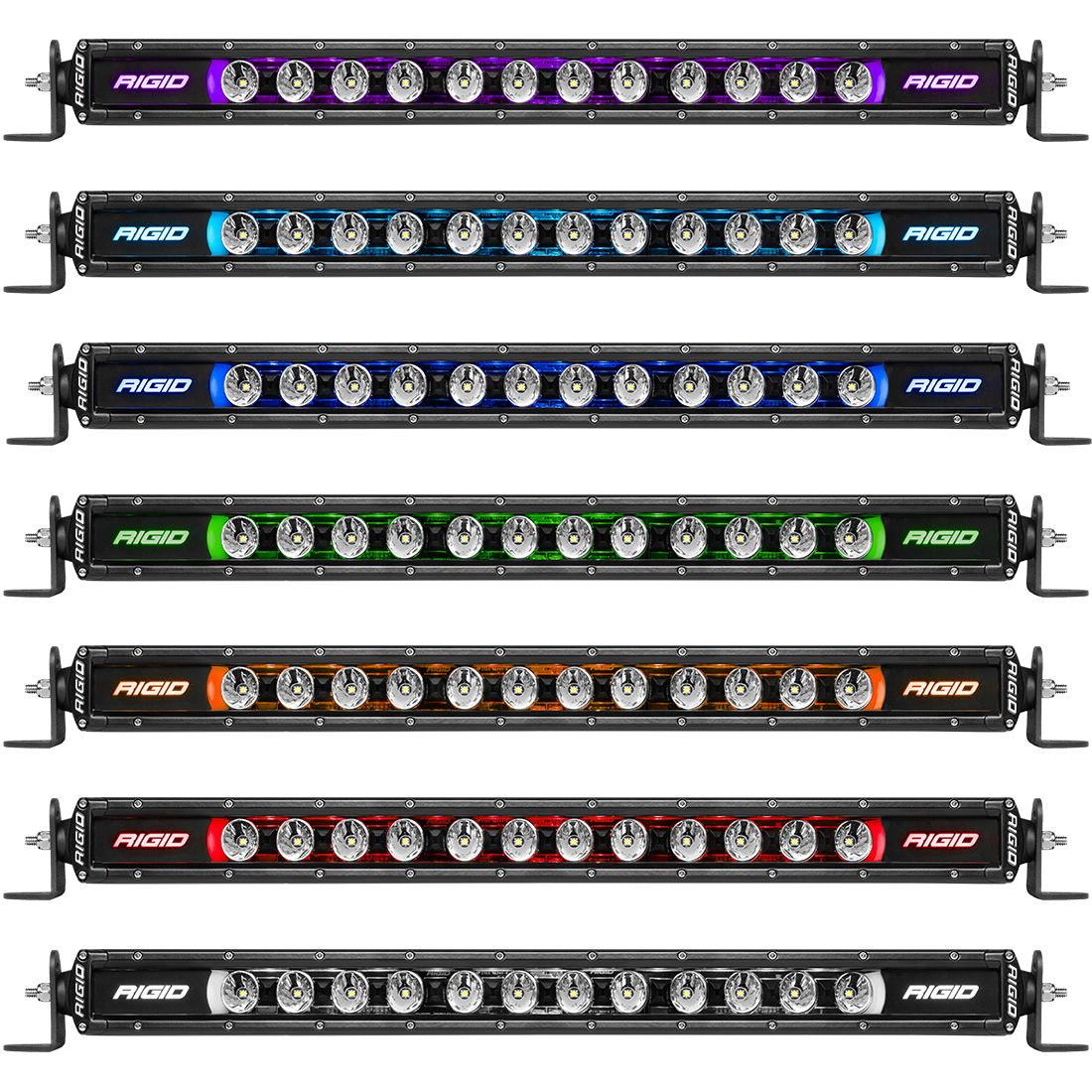 Barra Luz Led Rigid Radiance Plus Sr 40 In 7 Colores Rgb