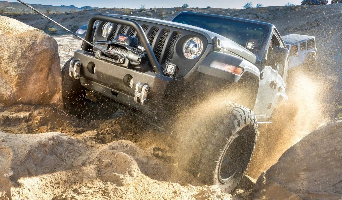 Winch 8,000lb Cuerda Acero Warn Vr Jeep 4x4